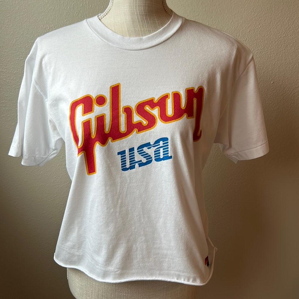 Aviator Nation X Gibson Boyfriend Tee (White)